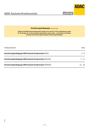 ADAC Auslands-Krankenschutz