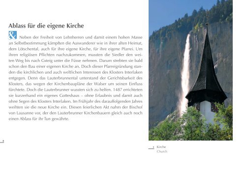 BroschÃ¼re - UNESCO Welterbe Schweizer Alpen Jungfrau-Aletsch