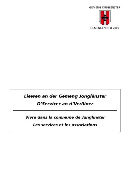 Gemengeninfo 2009 - Junglinster