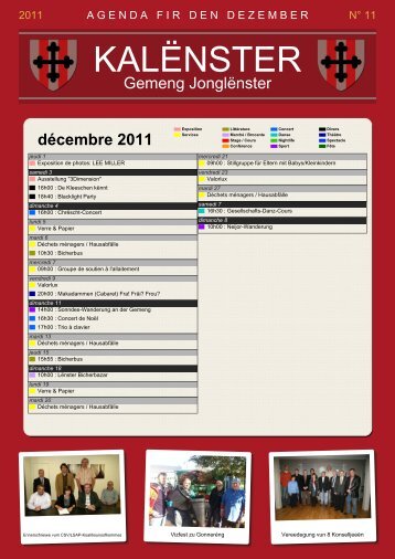 Kalenster Dezember 2011 - Junglinster