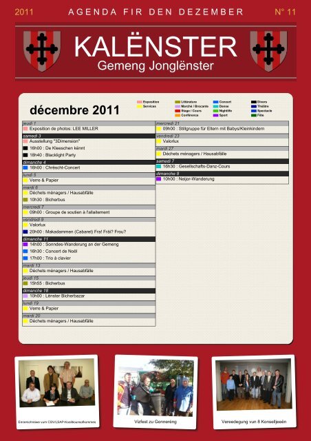 Kalenster Dezember 2011 - Junglinster