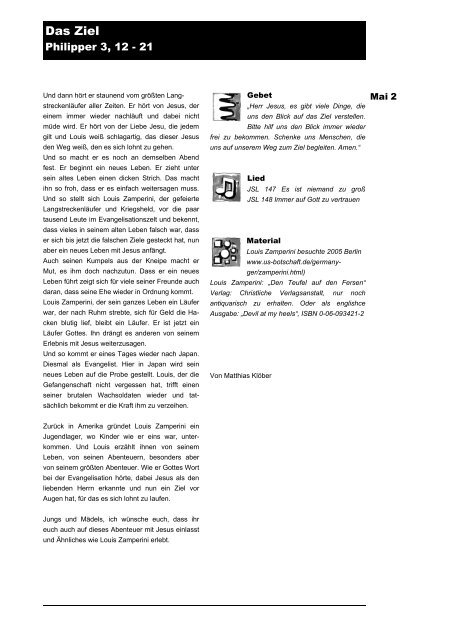 Werkbuch Jungschararbeit 2007