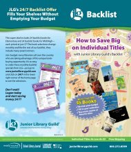 4 BOOKS FRee! - Junior Library Guild