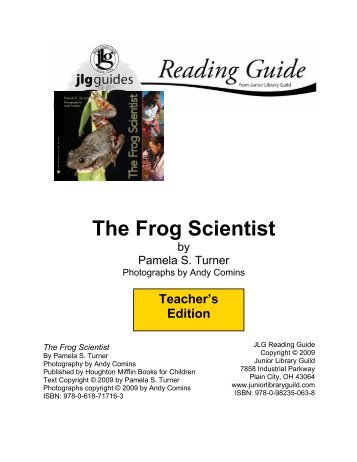 The Frog Scientist - Junior Library Guild