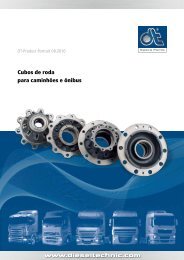 Cubos de roda para caminhões e ônibus - Dieseltechnic.com