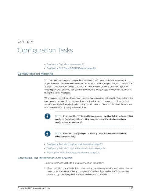 Services on the QFX Series - Juniper.net