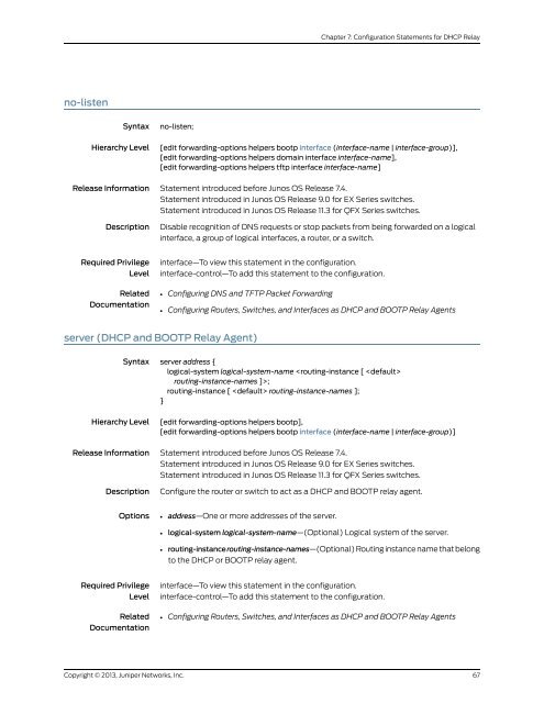 Services on the QFX Series - Juniper.net