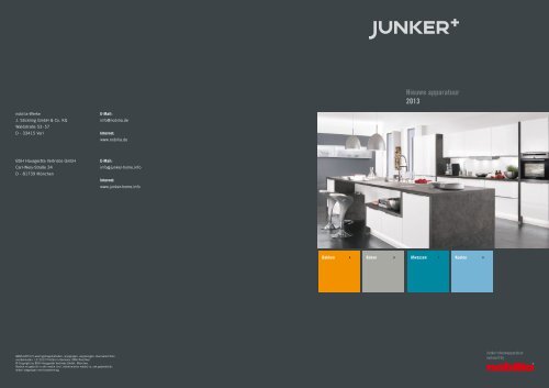Brochure hier downloaden (PDF) - Junker