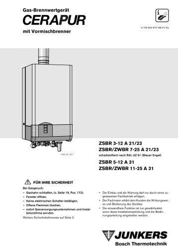 ZSBR3-12A21/23 ZSBR7-25A21/23 ZWBR7-25A21/23 ZSBR5 ...