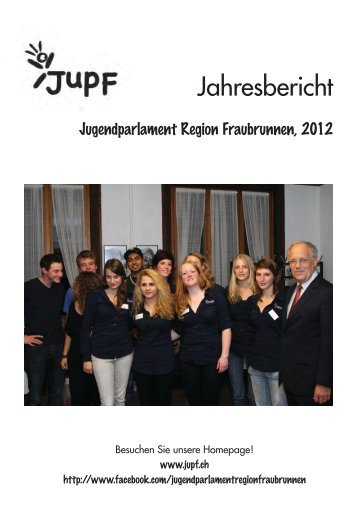 Jahresbericht 2012 - JUPF