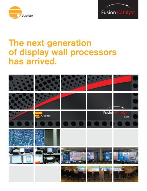 Download Fusion Catalyst Brochure - Jupiter Systems