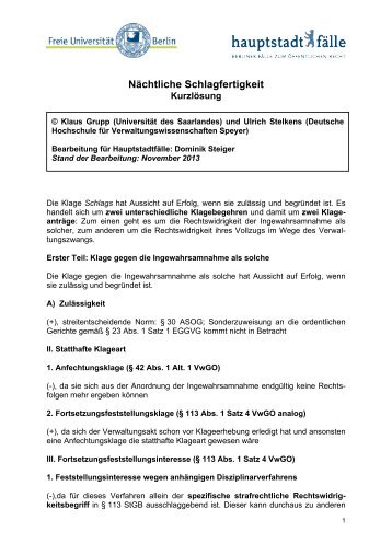 Kurzlösung (pdf)