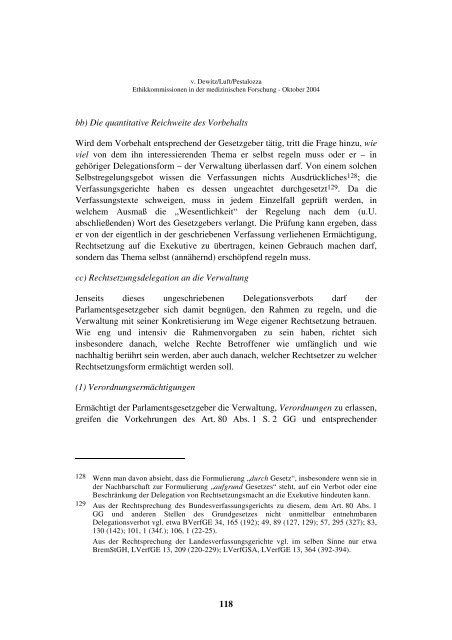 Ethik-Kommissionen in der medizinischen Forschung - Fachbereich ...