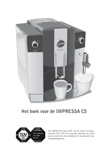 Het boek voor de IMPRESSA C5