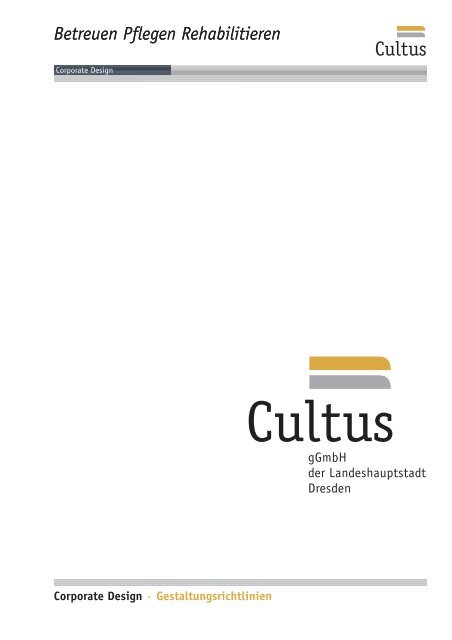 Corporate Design - Cultus ggmbh Dresden