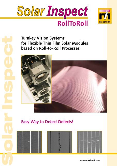 RollToRoll - Dr. Schenk Inspection Systems