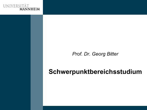 PrÃ¤sentation zum Schwerpunktbereichsstudium - Jura - UniversitÃ¤t ...