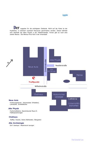 Blaue Buch - Juristische FakultÃ¤t - UniversitÃ¤t TÃ¼bingen