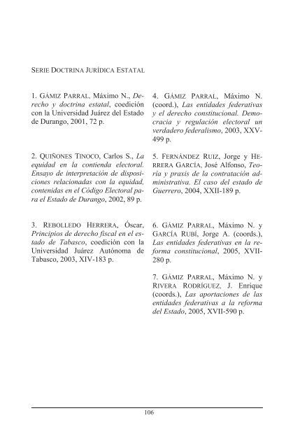 Fondo Editorial - Instituto de Investigaciones JurÃ­dicas - UNAM