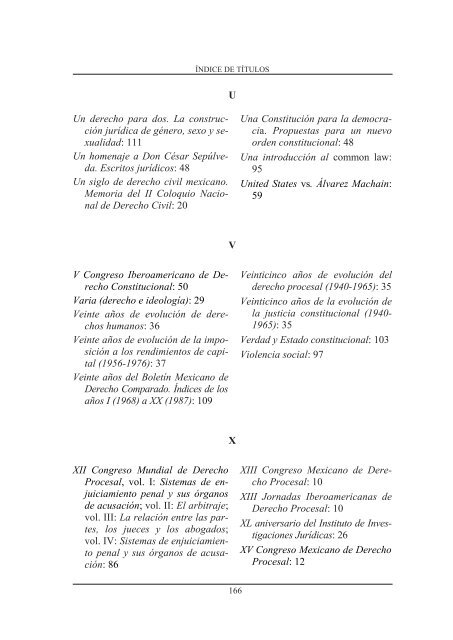 Fondo Editorial - Instituto de Investigaciones JurÃ­dicas - UNAM