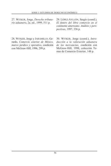 Fondo Editorial - Instituto de Investigaciones JurÃ­dicas - UNAM