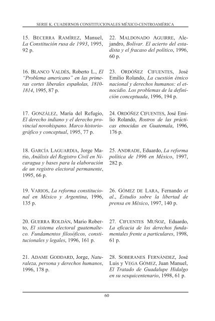 Fondo Editorial - Instituto de Investigaciones JurÃ­dicas - UNAM