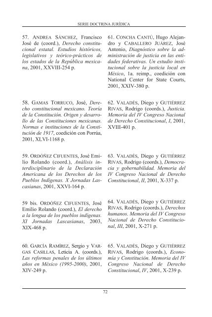 Fondo Editorial - Instituto de Investigaciones JurÃ­dicas - UNAM