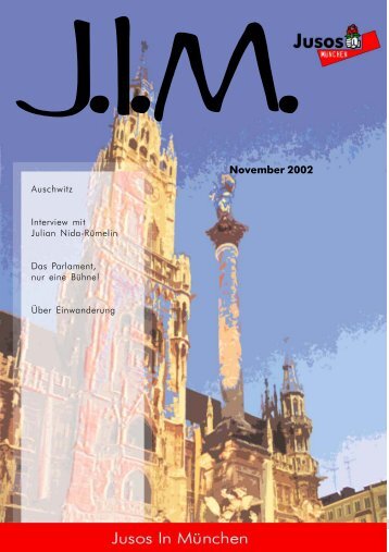 November 2002 - Jusos MÃ¼nchen