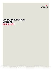 Jusos in der SPD, Corporate Design - Design Tagebuch