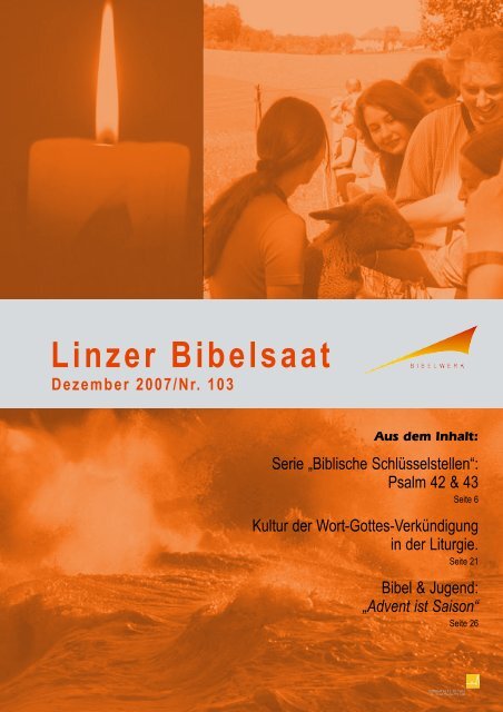 Linzer Bibelsaat 103 (pdf 8 MB - Diözese Linz