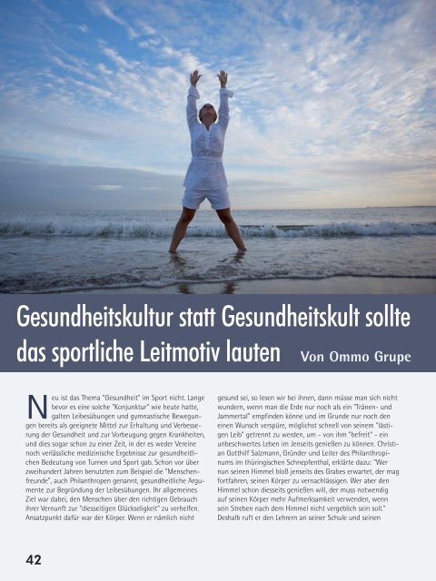 Ausgabe 3/2009 - Deutsche Olympische Gesellschaft