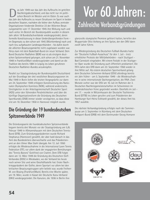 Ausgabe 3/2009 - Deutsche Olympische Gesellschaft