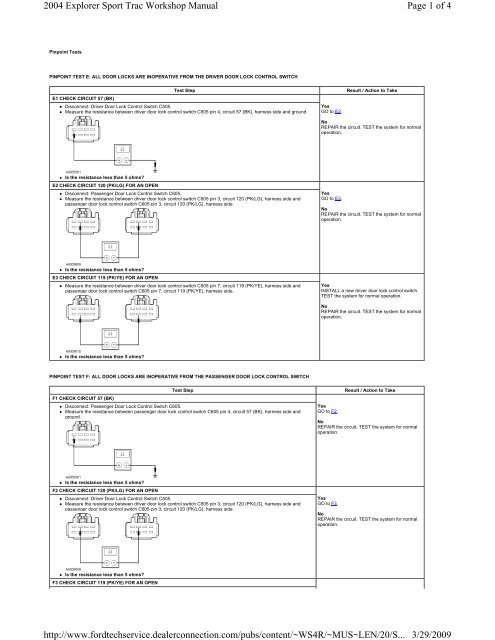 Page 1 of 4 2004 Explorer Sport Trac Workshop Manual 3/29/2009 ...