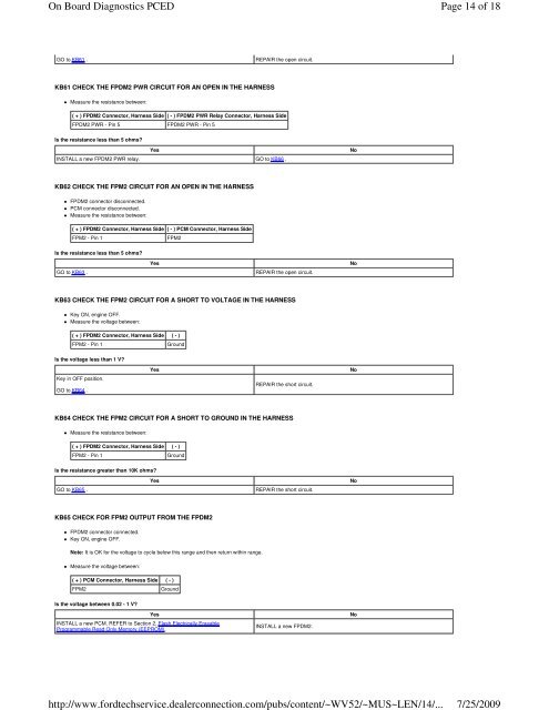 Page 1 of 18 On Board Diagnostics PCED 7/25/2009 http://www ...