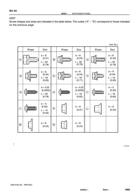 INSTRUMENT PANEL - JustAnswer