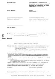 Formulaire résiliation contrat de bail version 03 2012