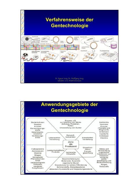 Gentechnologie Segen oder Fluch ?