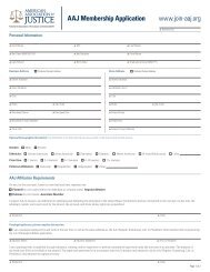 Membership Application - American Association for Justice