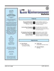 FBI Law Enforcement Bulletin - June 2005 Issue