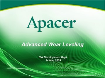 Advanced Wear Leveling