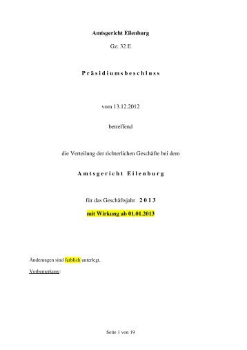 GeschÃ¤ftsverteilung 2013 [Download,*.pdf, 72,05 ... - Justiz in Sachsen