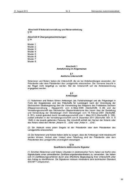 Sächsisches Justizministerialblatt - Justiz in Sachsen - Freistaat ...