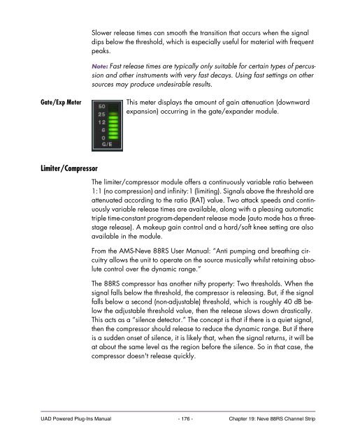 UAD Powered Plug-Ins Manual v5.2 - Just Music