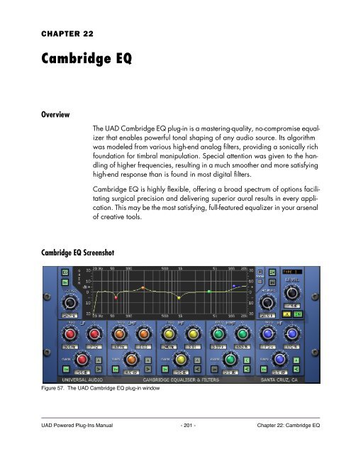 UAD Powered Plug-Ins Manual v5.2 - Just Music