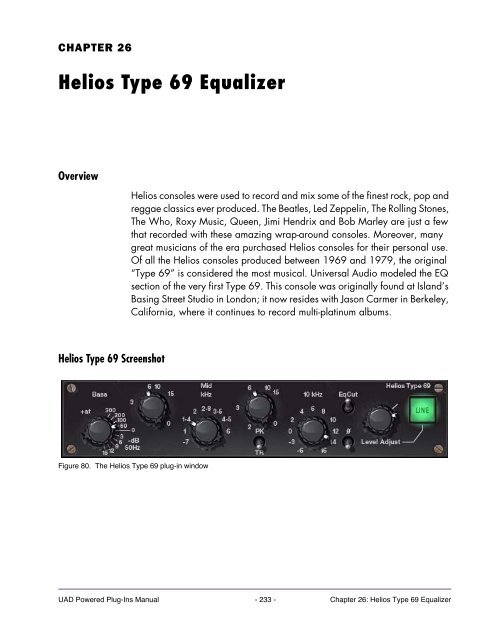 UAD Powered Plug-Ins Manual v5.2 - Just Music