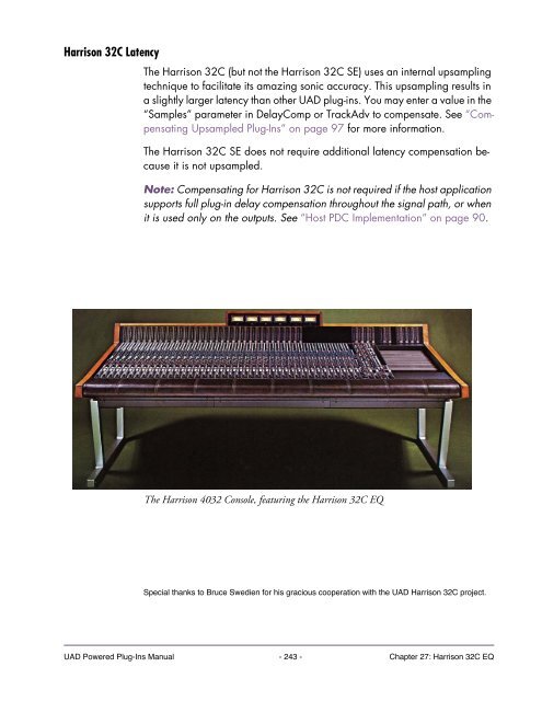 UAD Powered Plug-Ins Manual v5.2 - Just Music