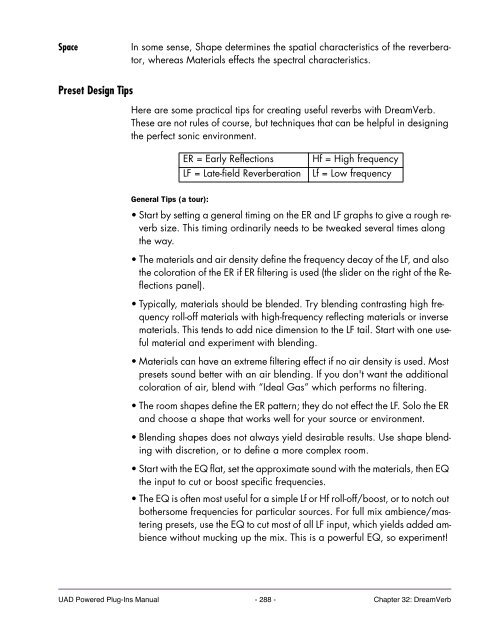 UAD Powered Plug-Ins Manual v5.2 - Just Music