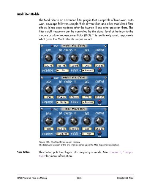 UAD Powered Plug-Ins Manual v5.2 - Just Music