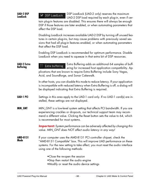 UAD Powered Plug-Ins Manual v5.2 - Just Music
