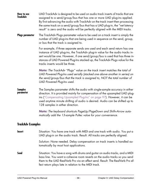 UAD Powered Plug-Ins Manual v5.2 - Just Music